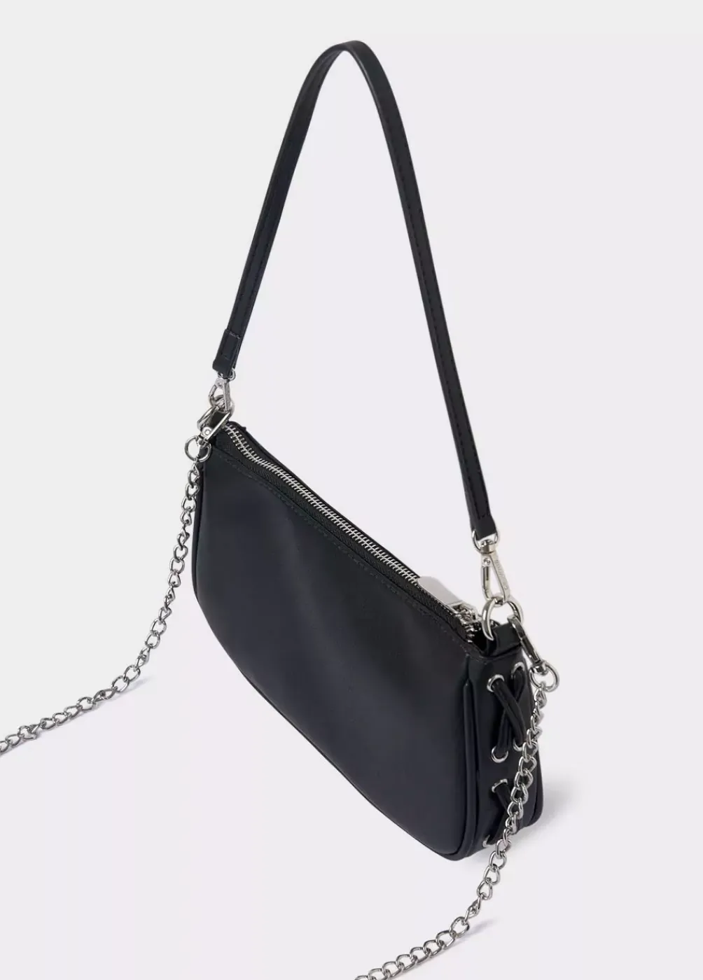 Bolso Hombro Detalle Cuerdas-Brownie Spain New