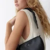 Bolso Media Luna Asa Arrugada-Brownie Spain Sale
