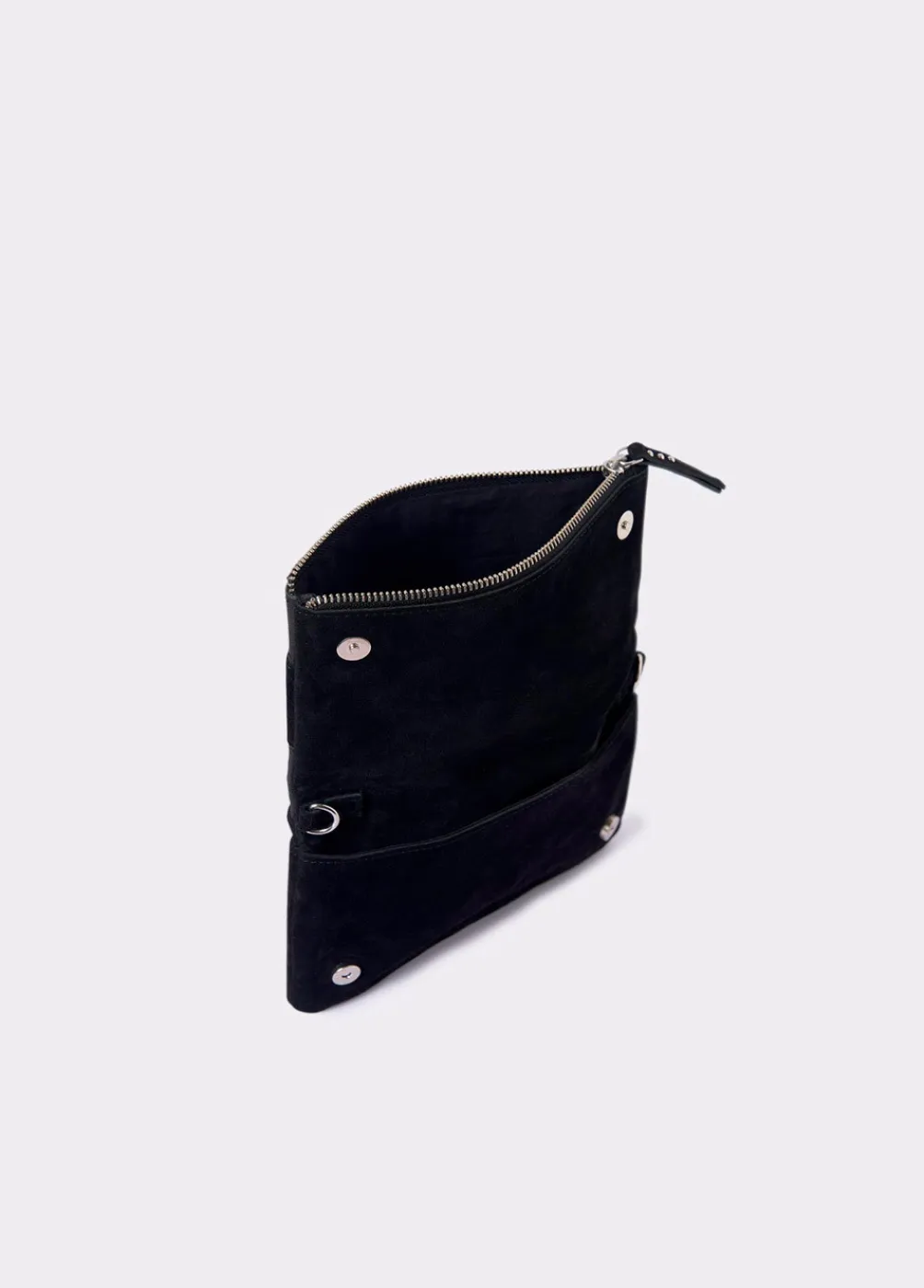 Bolso Solapa Patchwork Piel-Brownie Spain Fashion