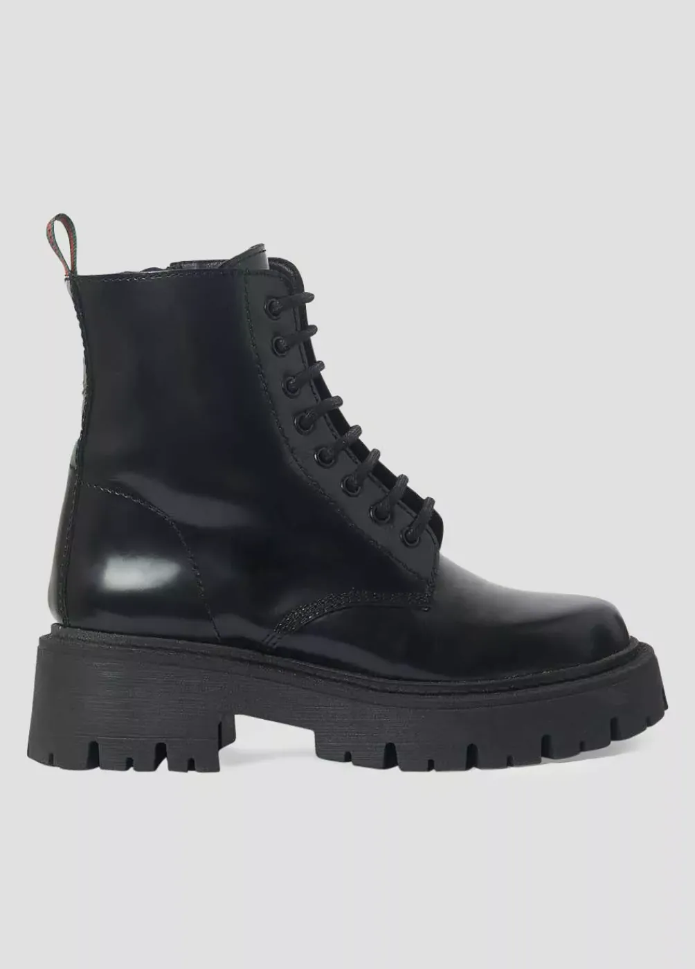 Bota Acordonada Piel-Brownie Spain Best