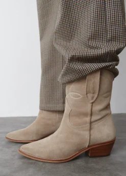 Botin Cowboy Bordado-Brownie Spain New