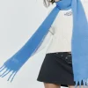 Bufanda Gruesa Estrecha Lisa Flecos-Brownie Spain Outlet