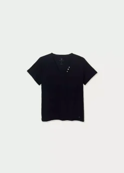 Camiseta Mar Basica Botones Organica | Compra Camisetas | Otono-Invierno 2021-Brownie Spain Sale