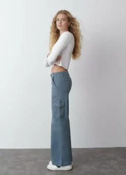 Pantalon Culotte Cargo-Brownie Spain Best