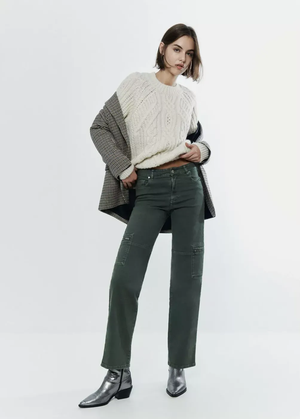 Pantalon Recto Cargo-Brownie Spain Hot