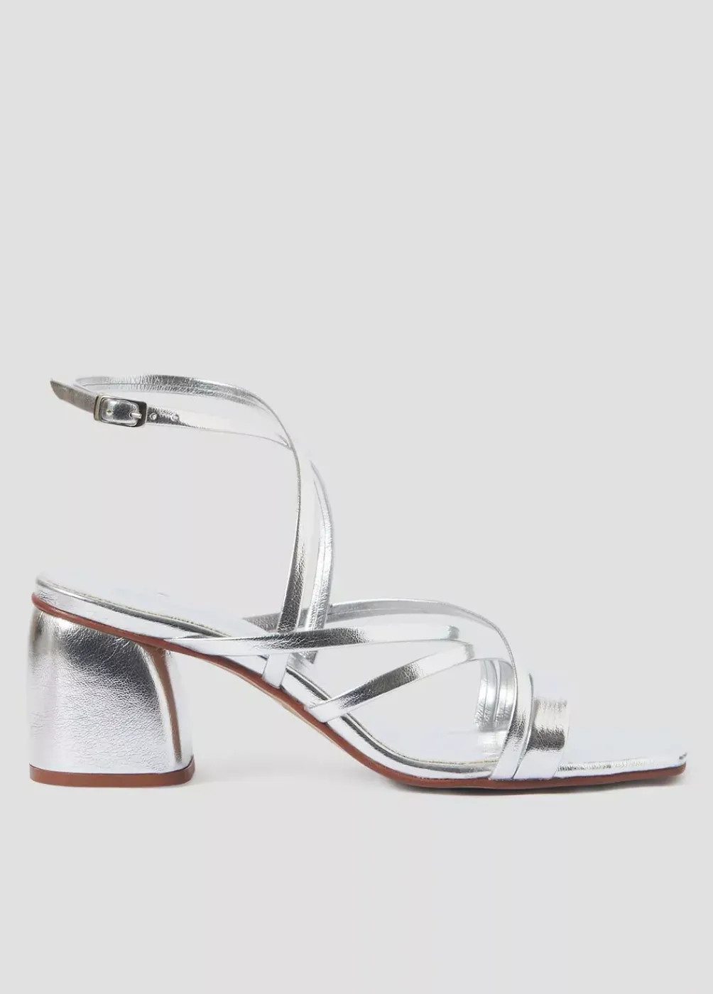 Sandalia Tiras Tobillo-Brownie Spain Clearance