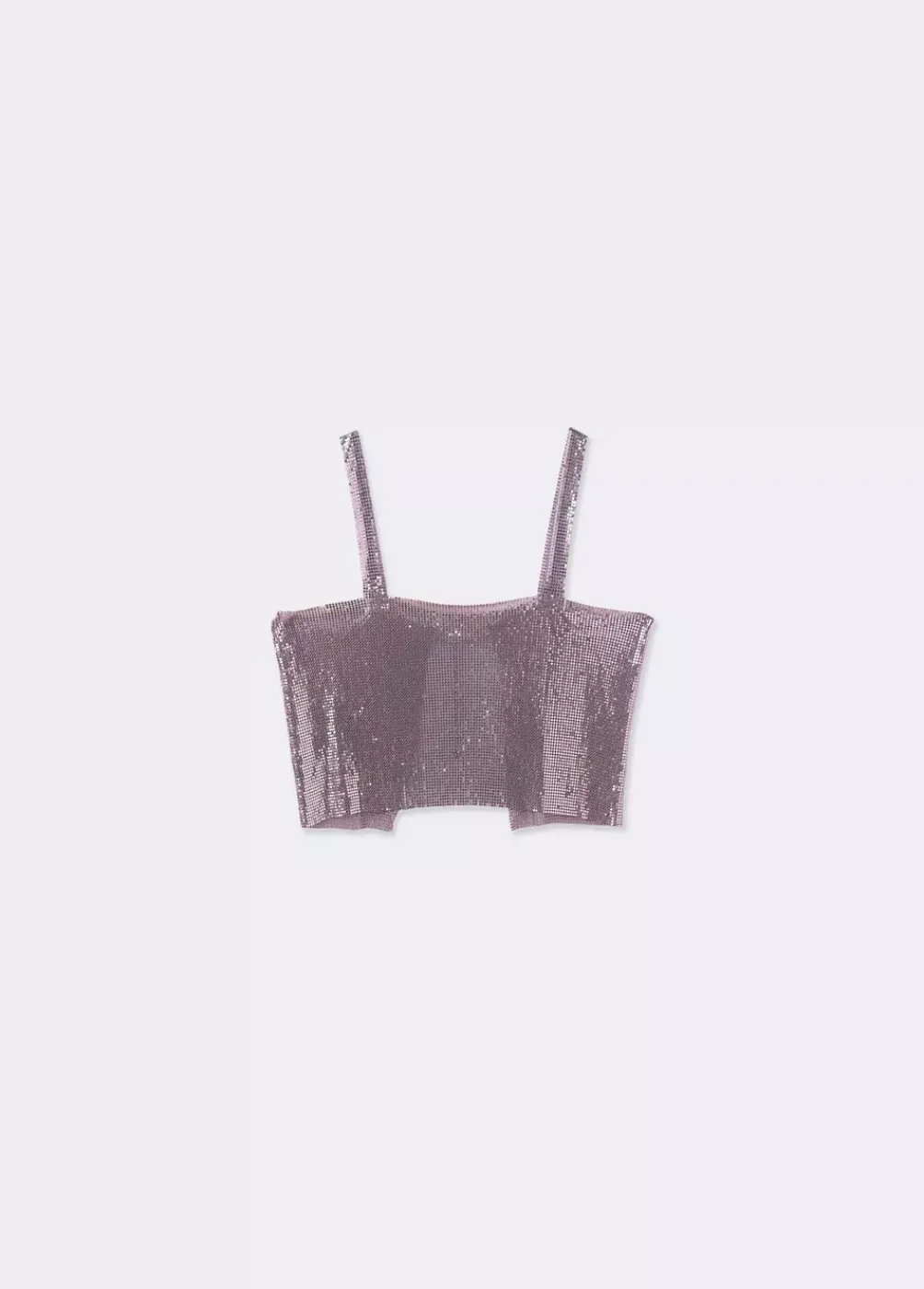 Top Malla Metalica Malva-Brownie Spain Fashion